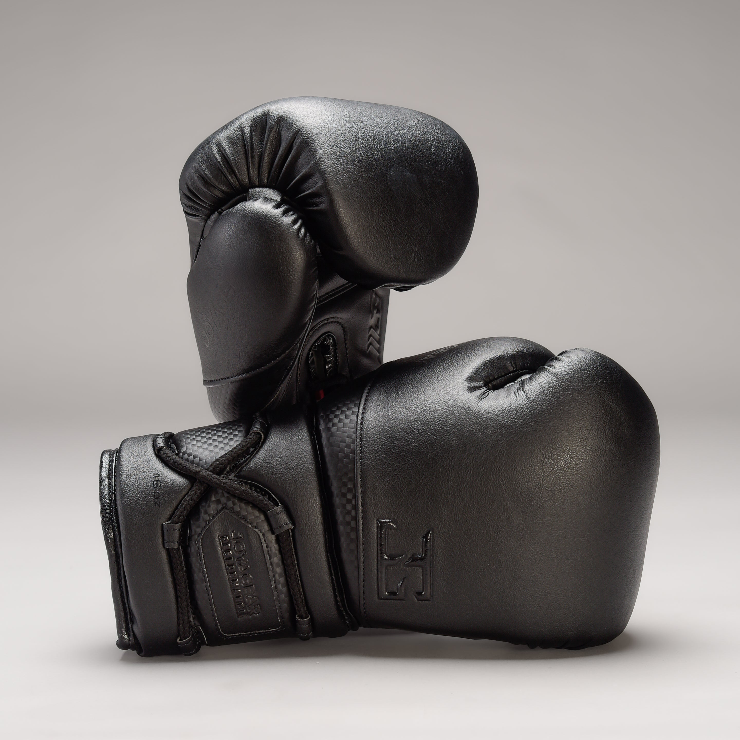 Joyagear Performance Schnür Boxhandschuhe Schwarz/Carbon