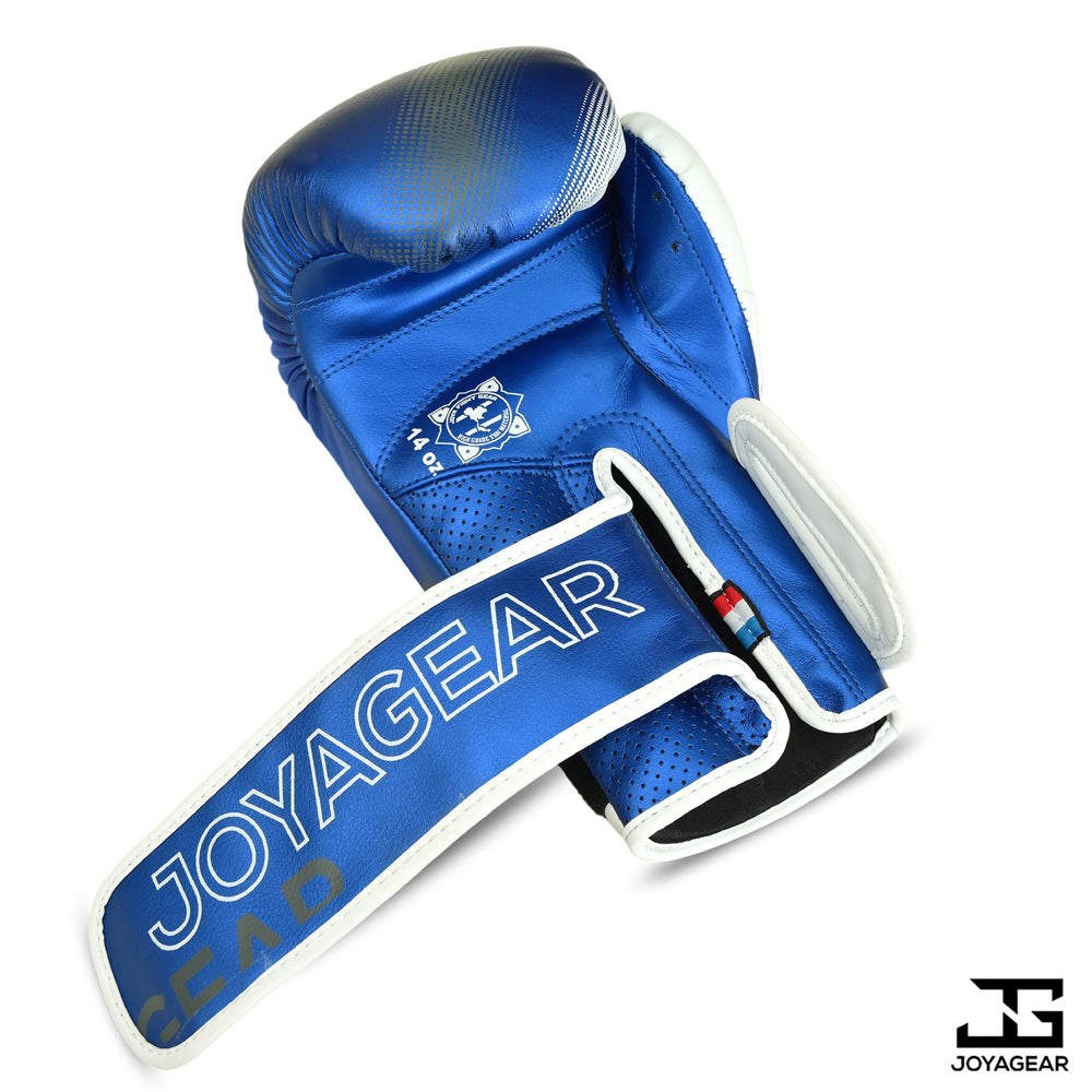 Joyagear "Evolution" Boxhandschuhe - Blau/Weiß