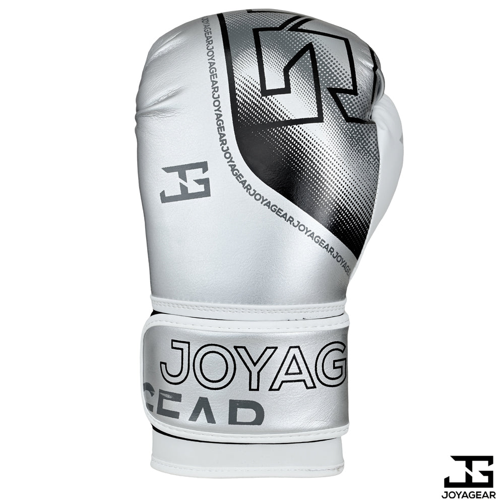 Joyagear "Evolution" Boxhandschuhe - Silber/Weiß