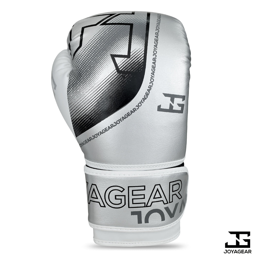 Joyagear "Evolution" Boxhandschuhe - Silber/Weiß