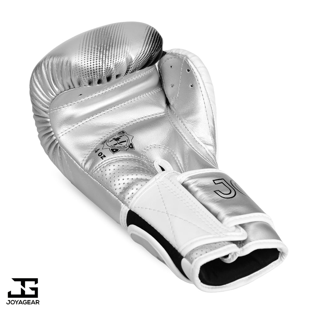 Joyagear "Evolution" Boxhandschuhe - Silber/Weiß