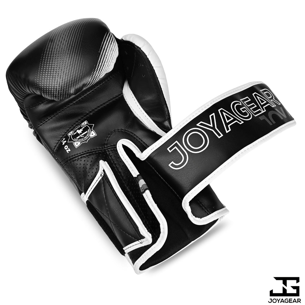 Joyagear "Evolution" Boxhandschuhe - Schwarz/Weiß