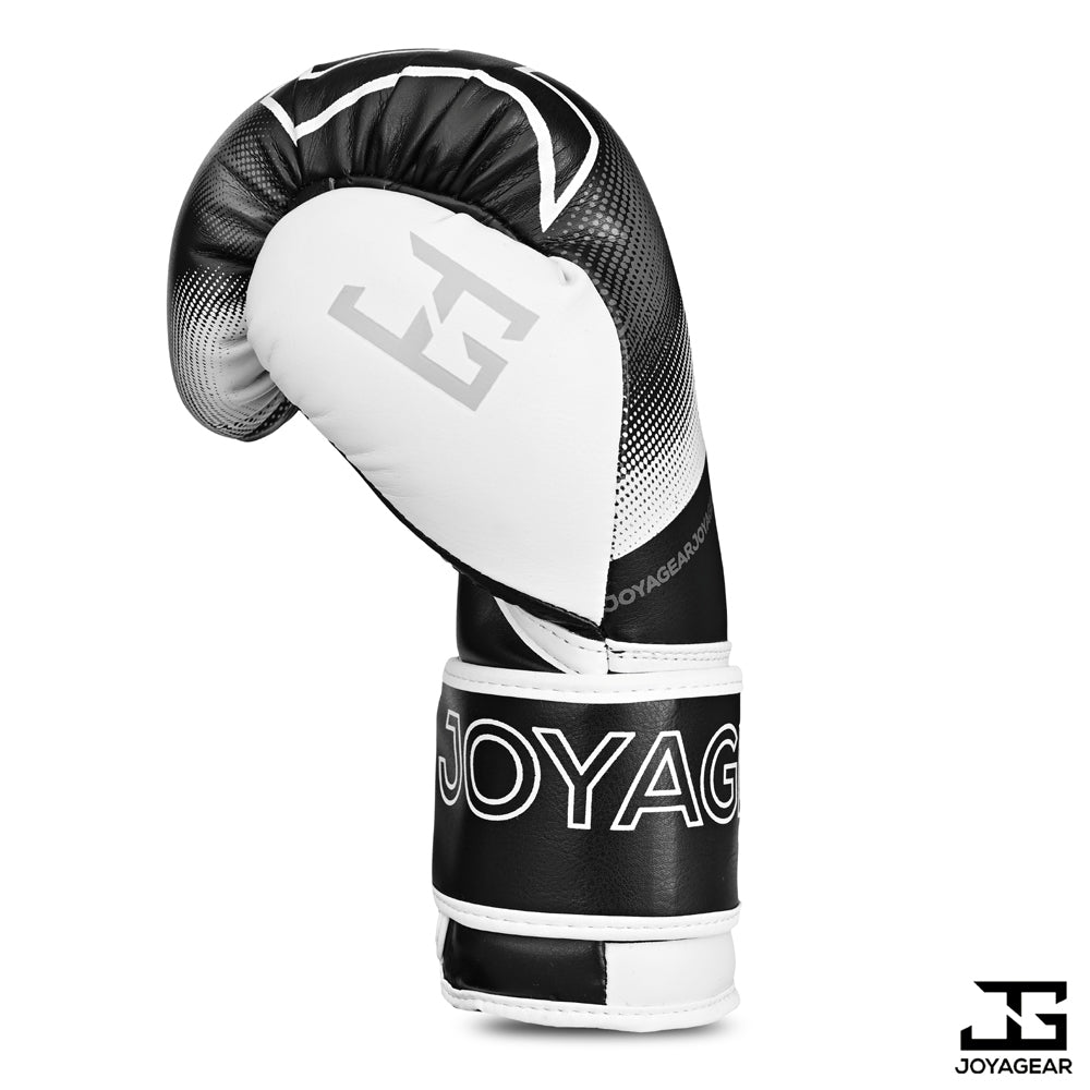 Joyagear "Evolution" Boxhandschuhe - Schwarz/Weiß