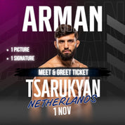 Arman Tsarukyan Meet & greet Ticket Almere