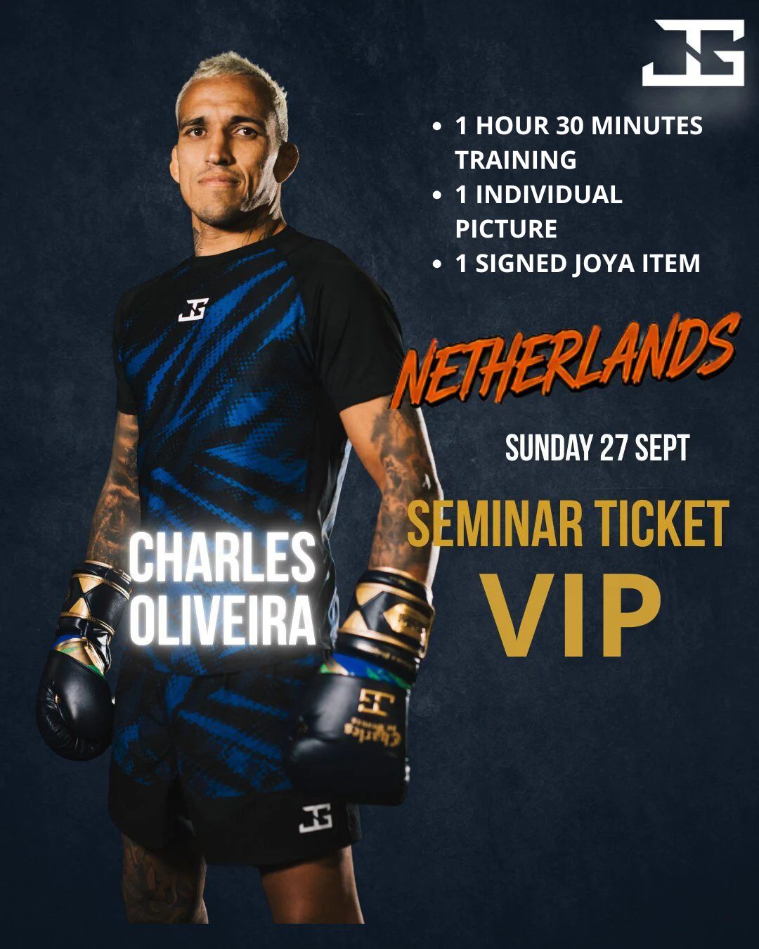 CHARLES OLIVEIRA VIP-SEMINAR TICKET