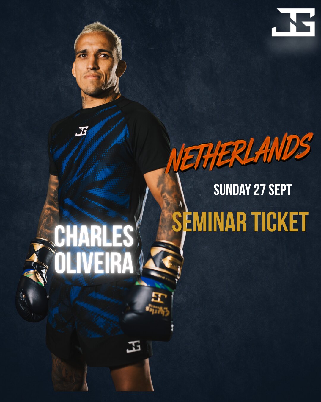 Charles Oliveira Seminar Ticket