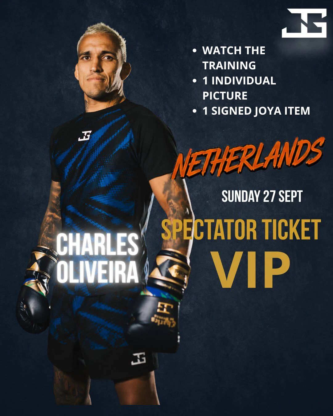 CHARLES OLIVEIRA VIP ZUSCHAUER TICKET