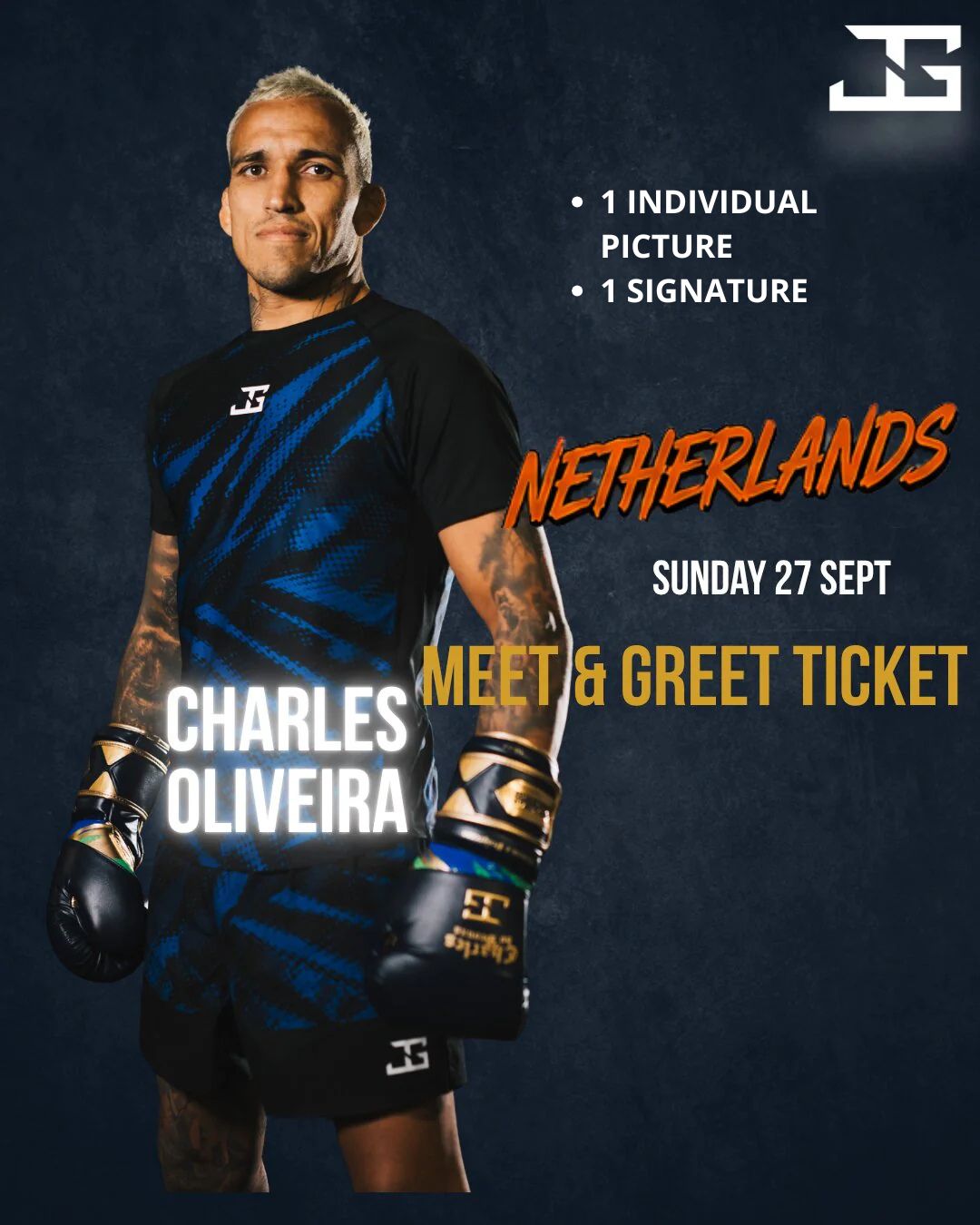 Charles Oliveira Meet & Greet Ticket