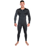 Joya Rashguard Langarm - Schwarz/Weiß