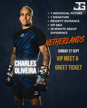 Charles Oliveira VIP Meet & Greet Ticket