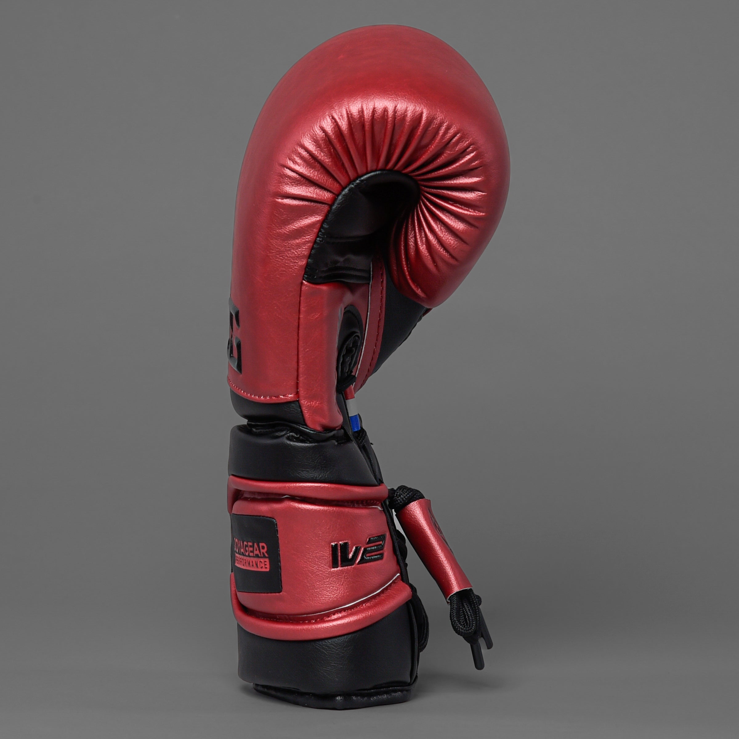 Joyagear Performance V2 Schnür-Boxhandschuhe Rot/Schwarz