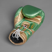 Joyagear Performance V2 Schnür-Boxhandschuhe Grün/Gold