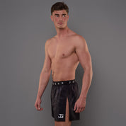 Joyagear Elite High Split MMA Short Schwarz