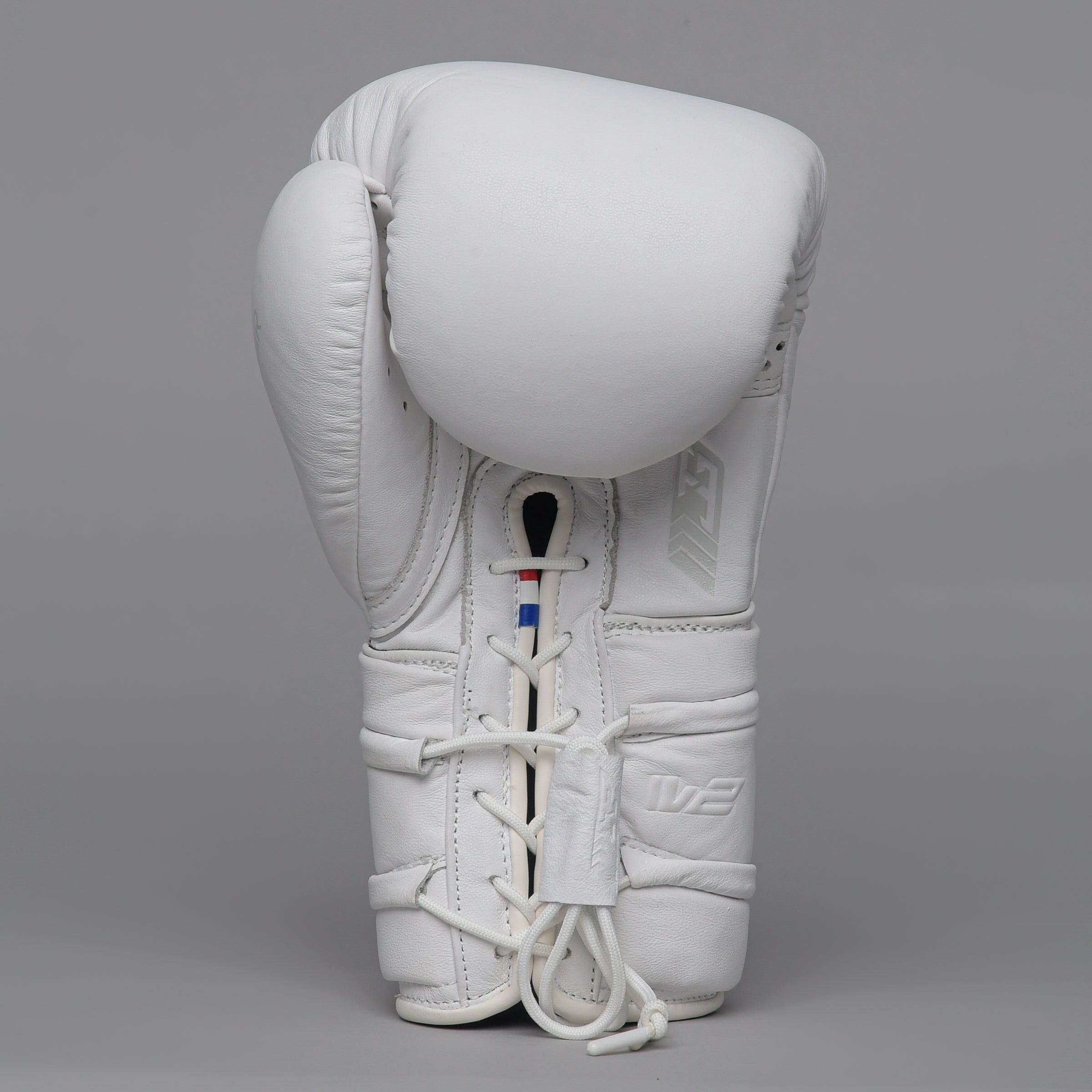 Joyagear Elite Performance Schnür-Boxhandschuhe Leder Weiss