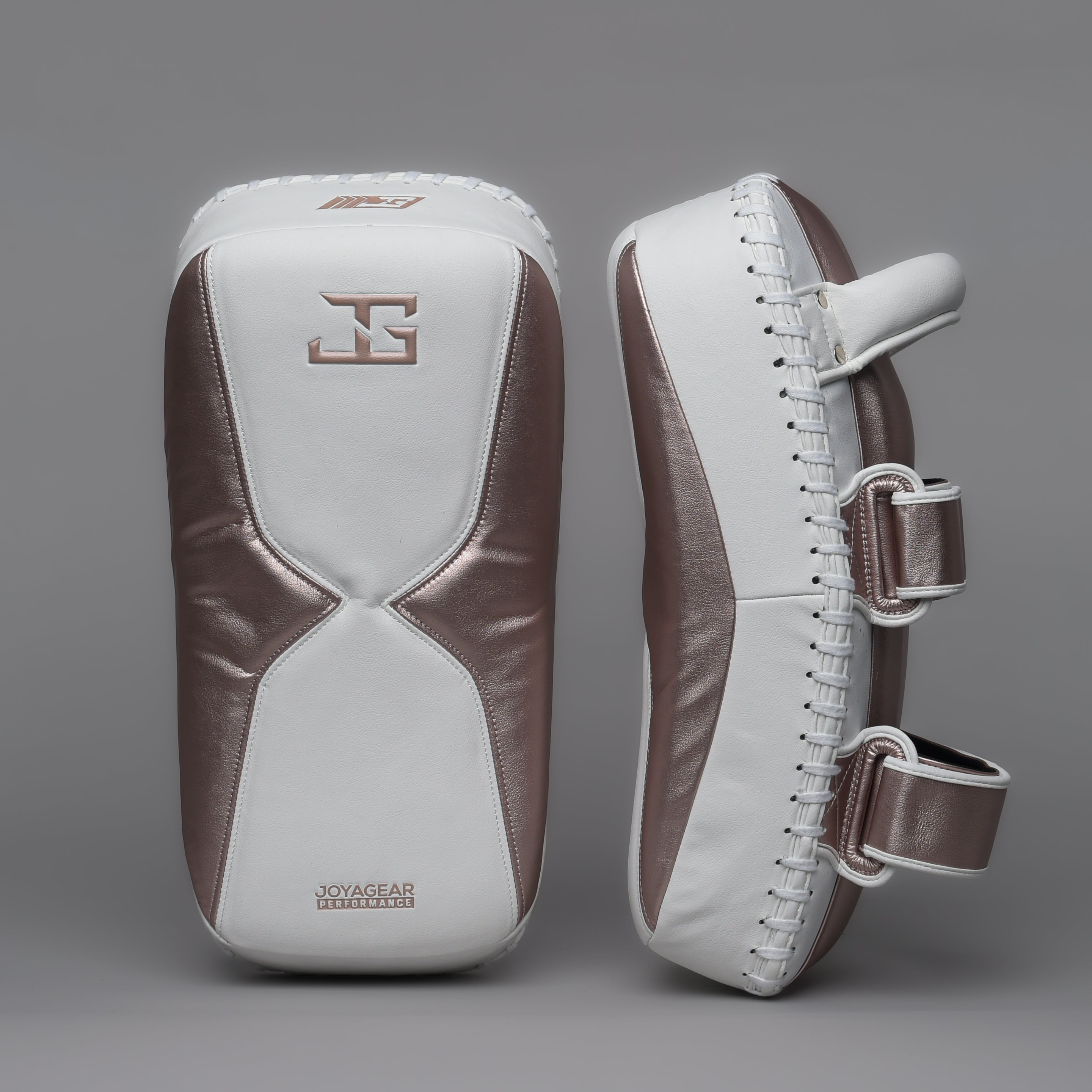 Joyagear Performance Thai Pads Rosegold/Weiß