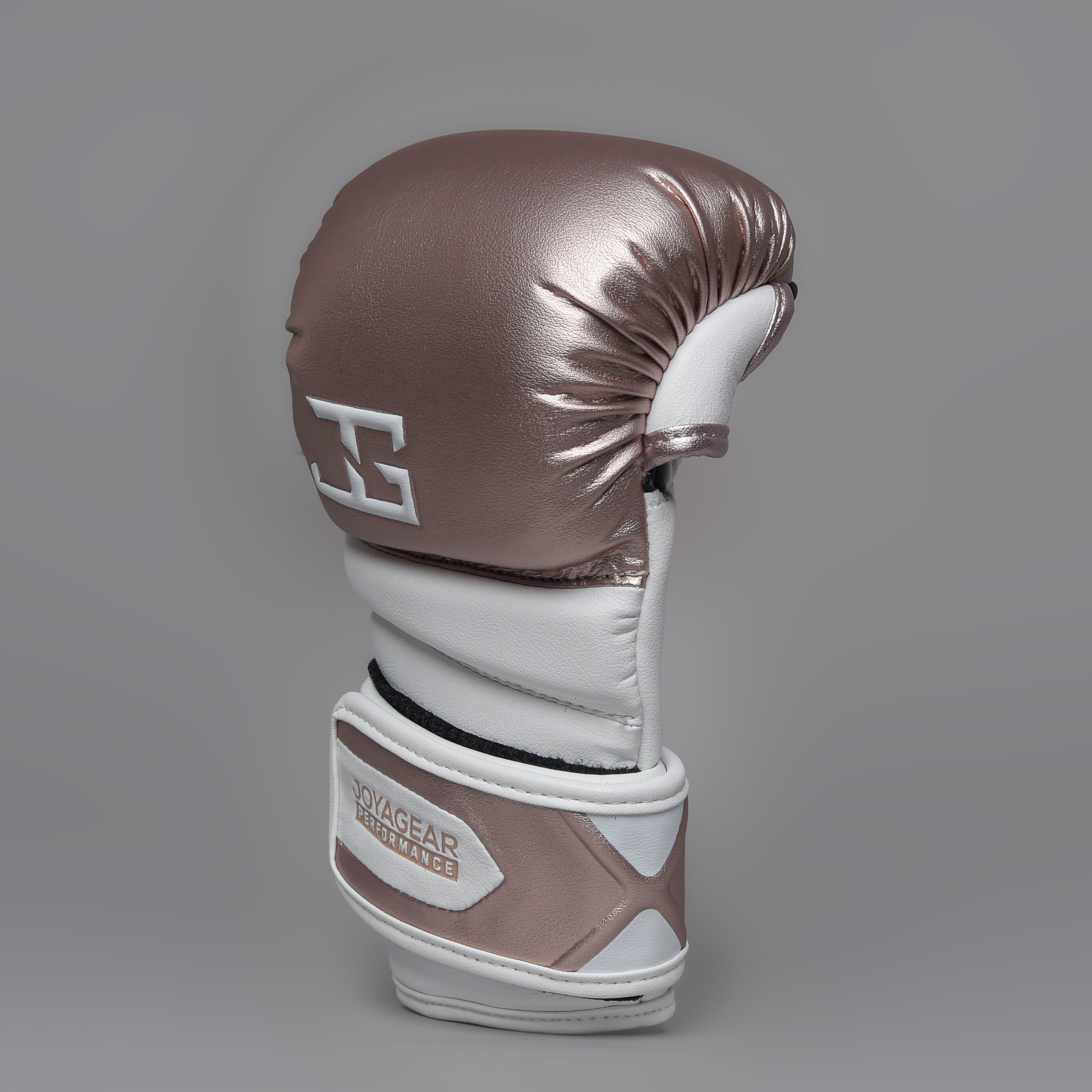 Joyagear Performance MMA Handschuhe Roségold/Weiss