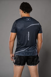 Joyagear Muay Thai Shirt Schwarz/Weiß