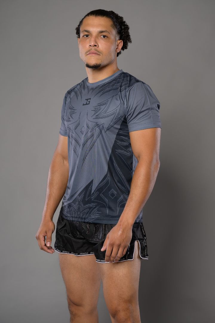 Joyagear Muay Thai Shirt Grau