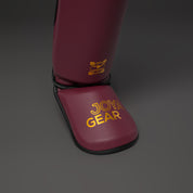 Joyagear Siam Schienbeinschoner Bordeauxrot