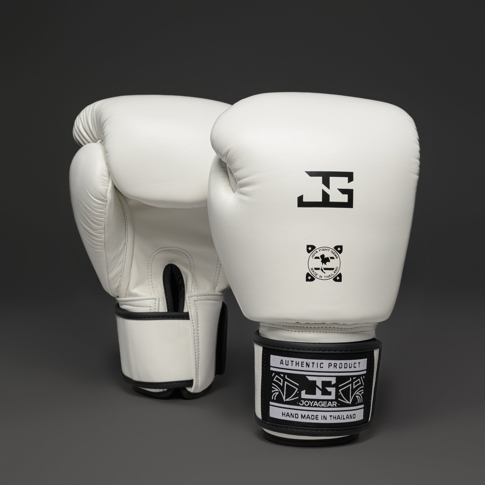 Joyagear Siam Boxhandschuhe weiß/schwarz