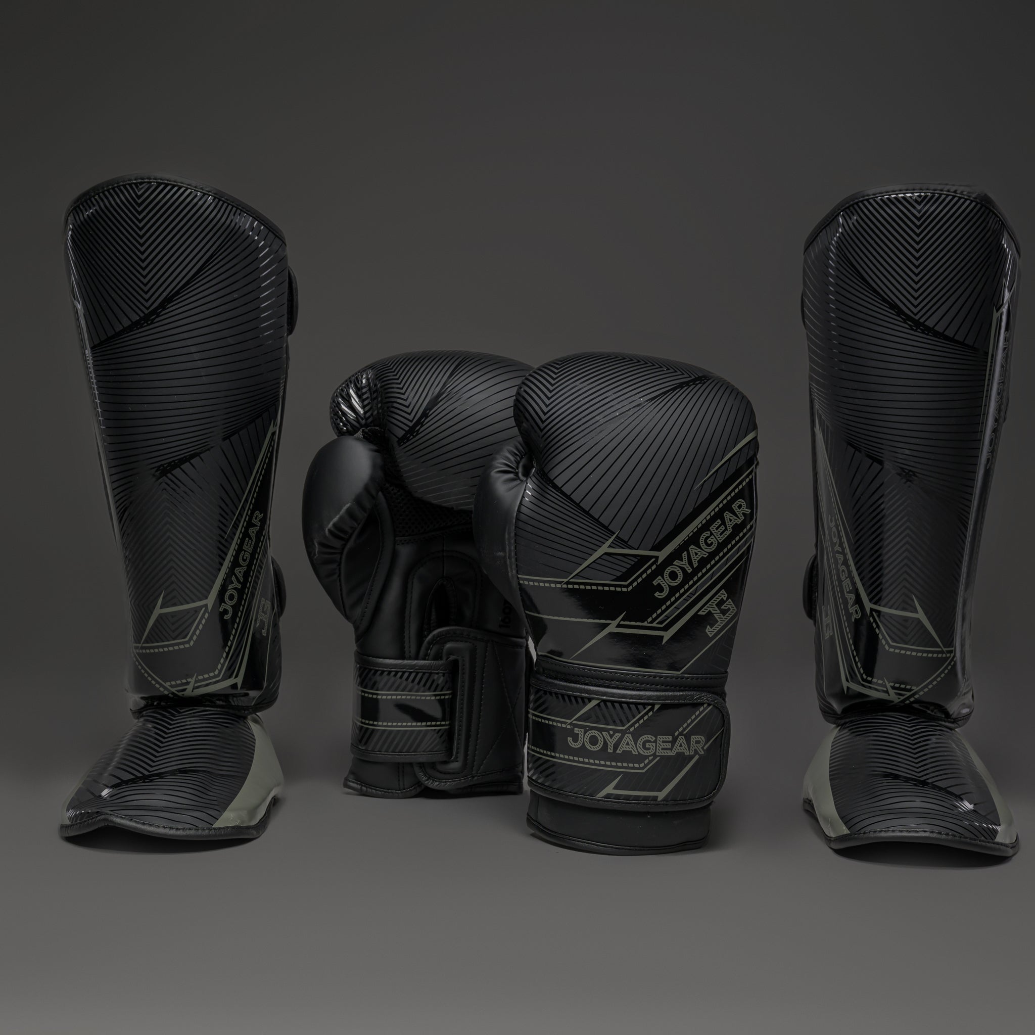 Joyagear Essential Pro Schienbeinschoner Schwarz/Schwarz