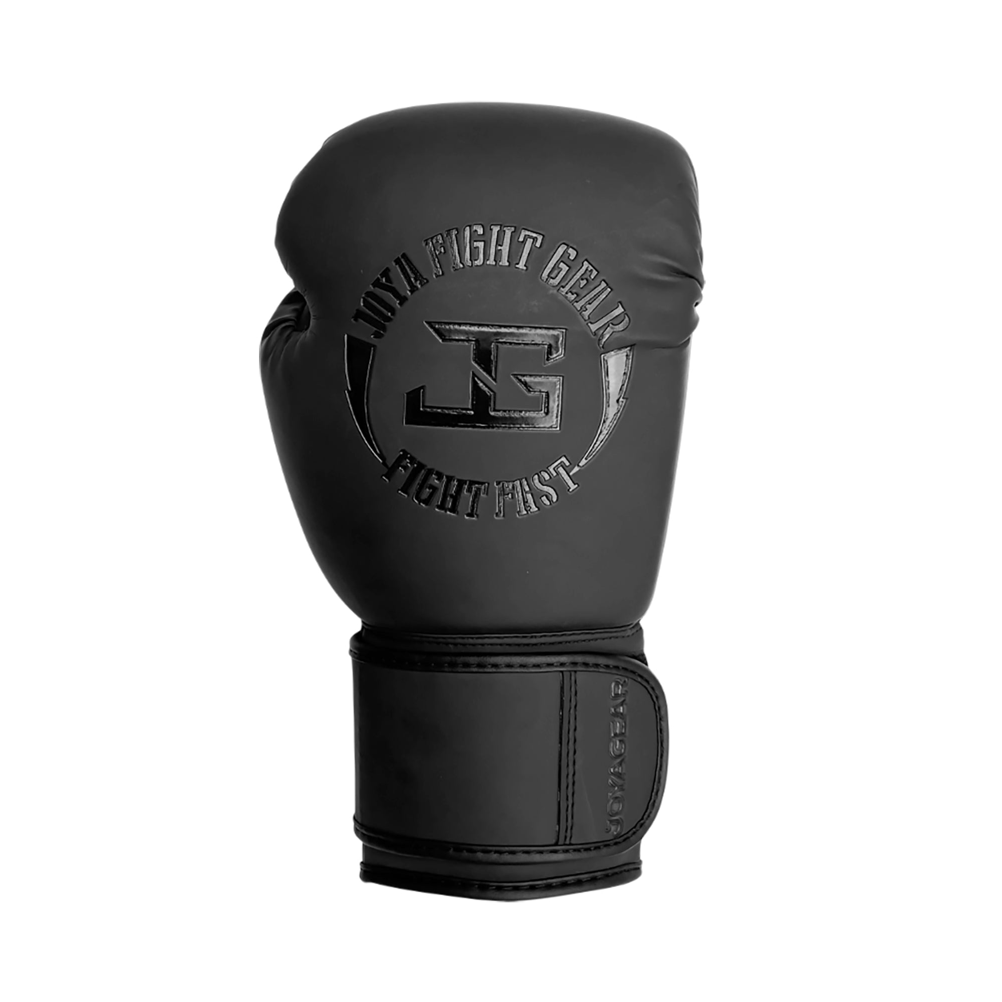 Joya FF Metal Pro Kickboxhandschuhe - Komplett Schwarz