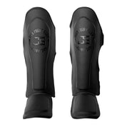 Joya FF Metal Pro Junior Schienbeinschoner - Vollschwarz