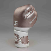 Joyagear Performance V2 Schnür-Boxhandschuhe Roségold/Weiß