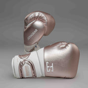 Joyagear Performance V2 Schnür-Boxhandschuhe Roségold/Weiß