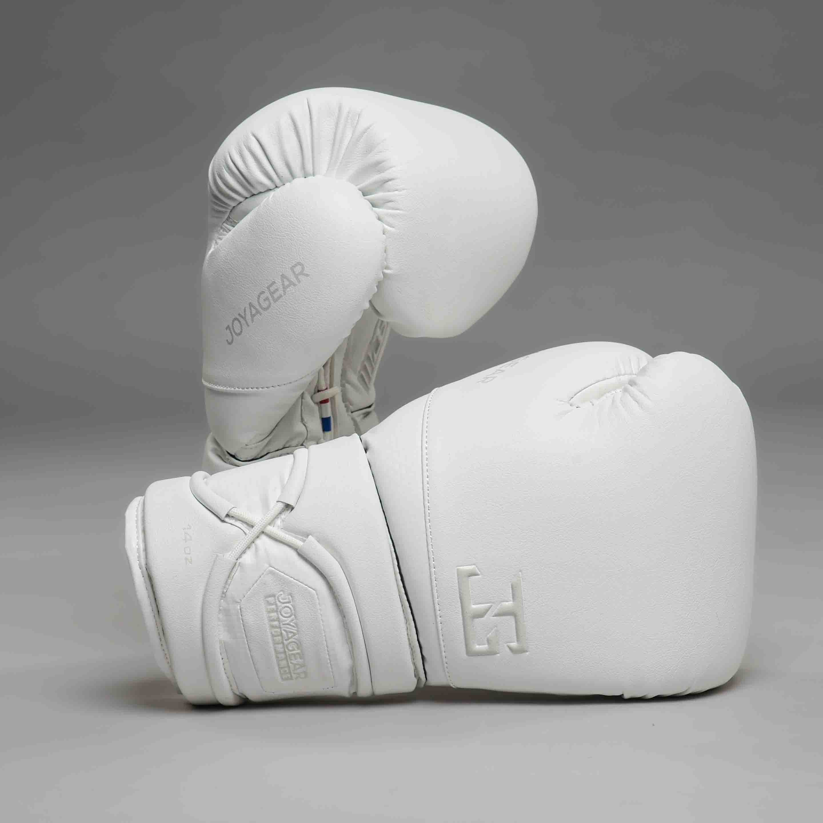 Joyagear Performance V2 Schnür-Boxhandschuhe Weiß/Carbon