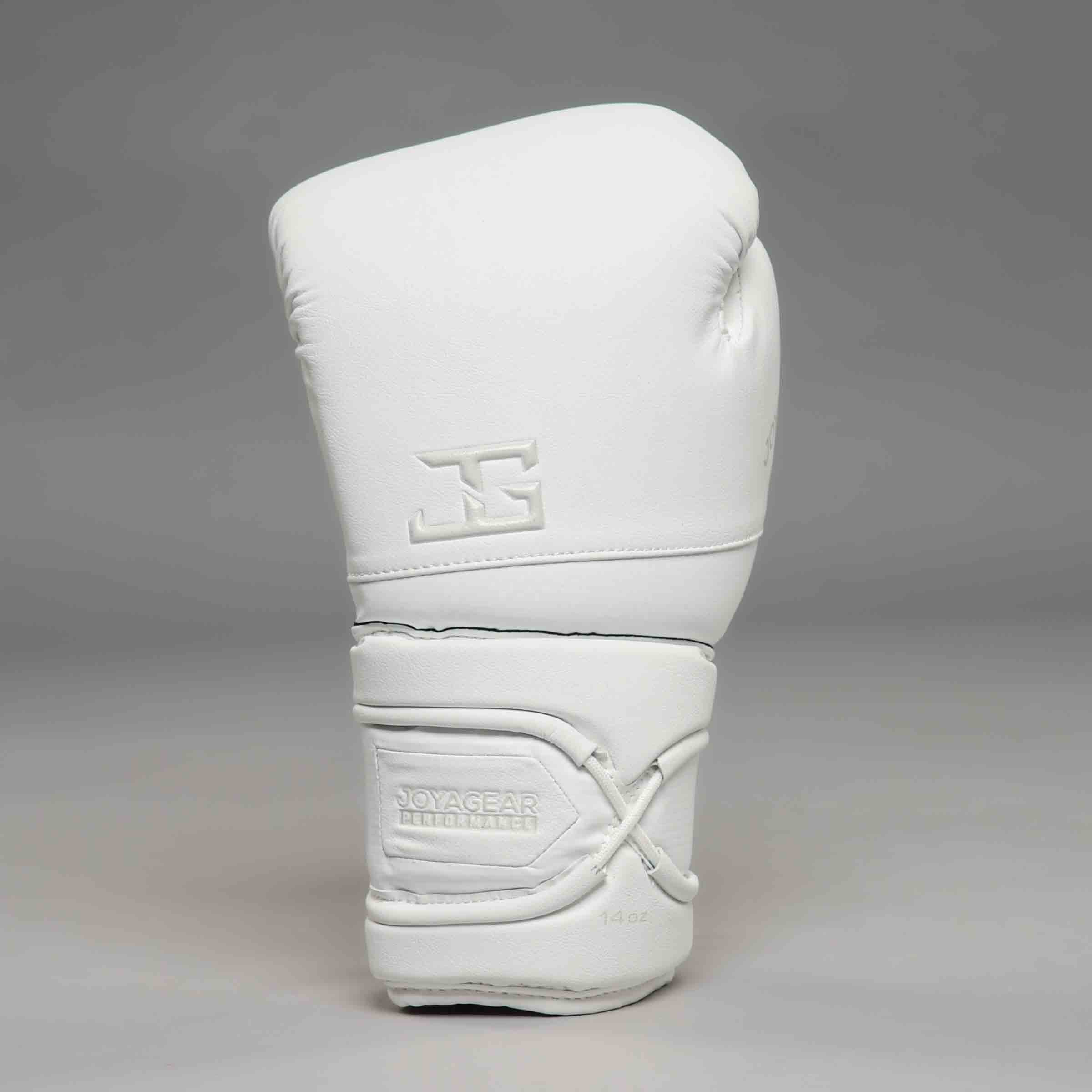 Joyagear Performance V2 Schnür-Boxhandschuhe Weiß/Carbon