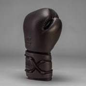 Joyagear Elite Performance Schnür-Boxhandschuhe Leder Schwarz