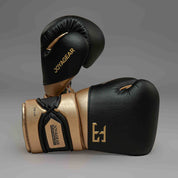Joyagear Performance V2 Schnür-Boxhandschuhe Schwarz/Gold