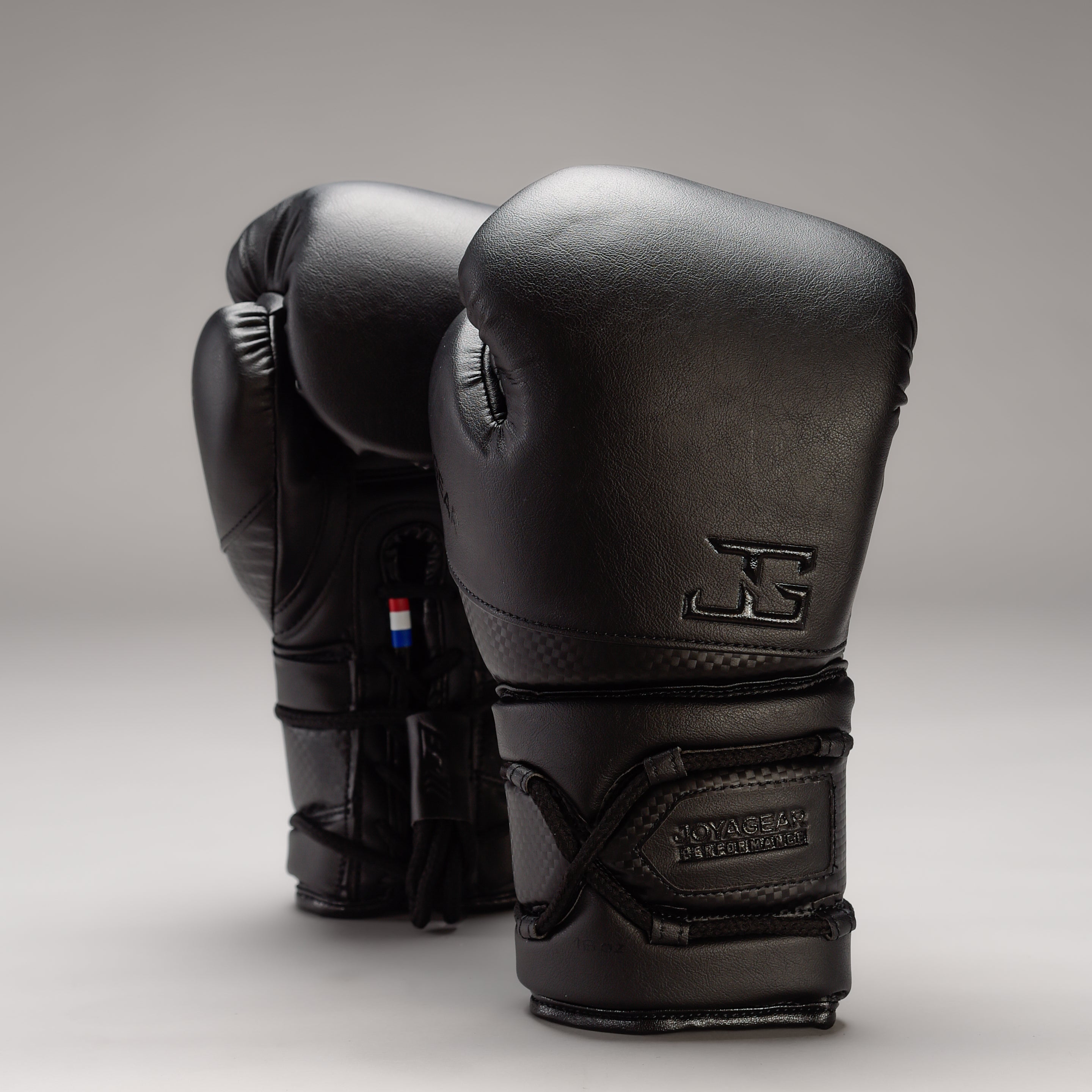 Joyagear Performance Schnür Boxhandschuhe Schwarz/Carbon