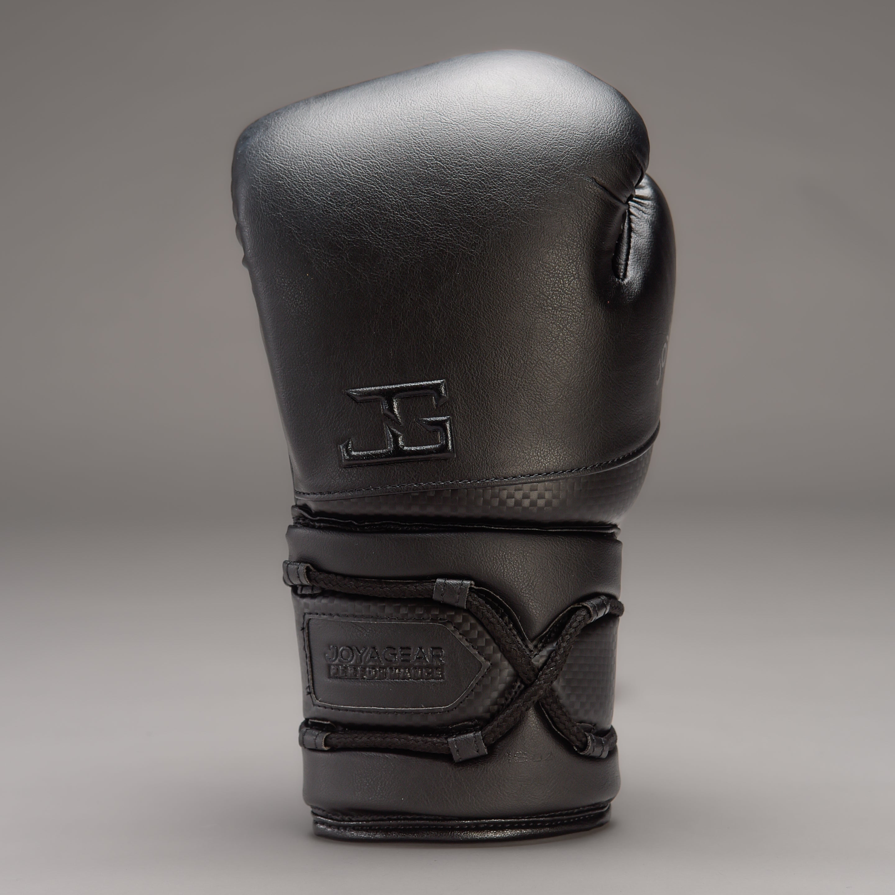 Joyagear Performance Schnür Boxhandschuhe Schwarz/Carbon