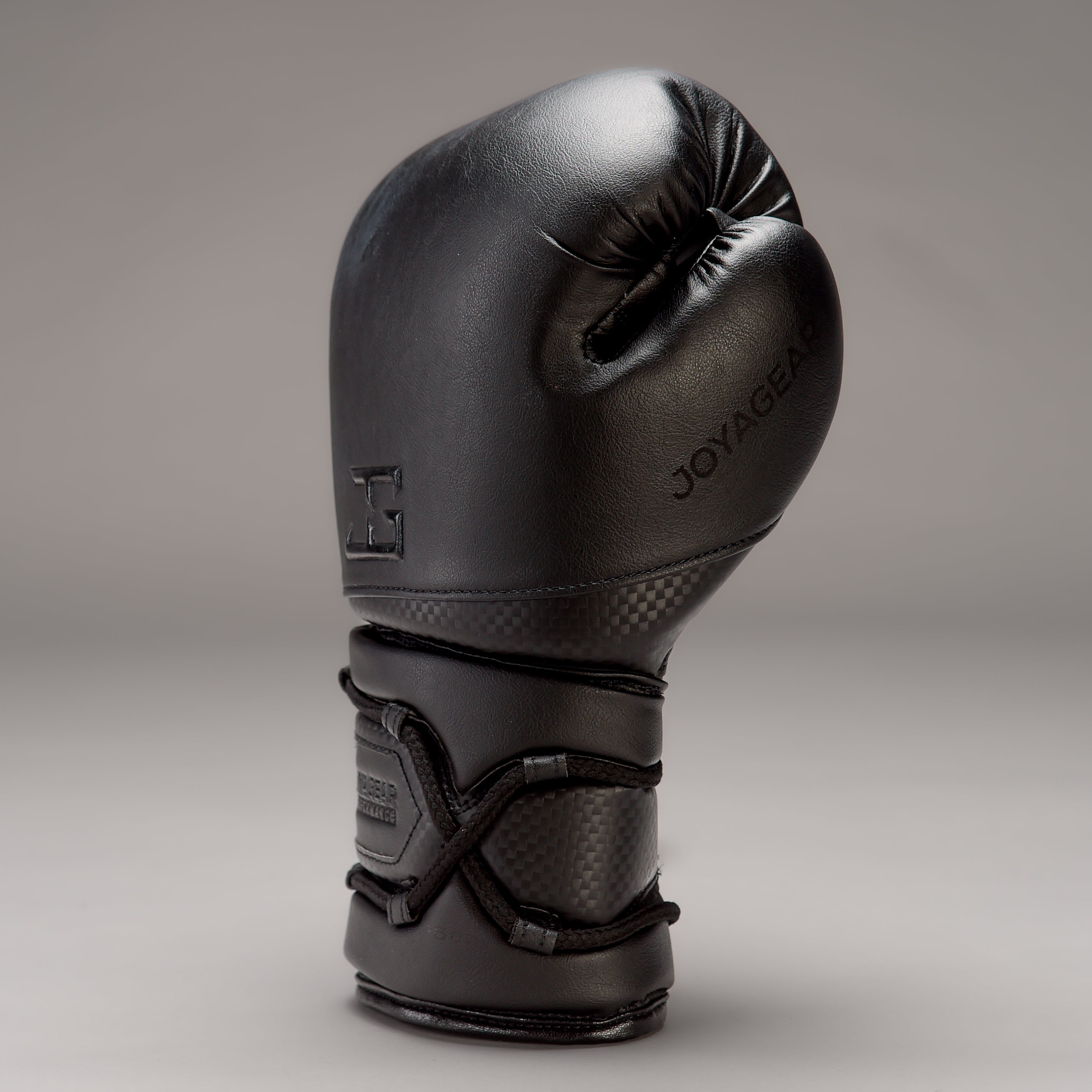 Joyagear Performance Schnür Boxhandschuhe Schwarz/Carbon