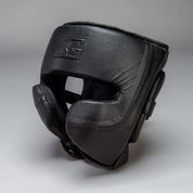Joyagear Elite Performance Kopfschutz 2.0 Leder Schwarz