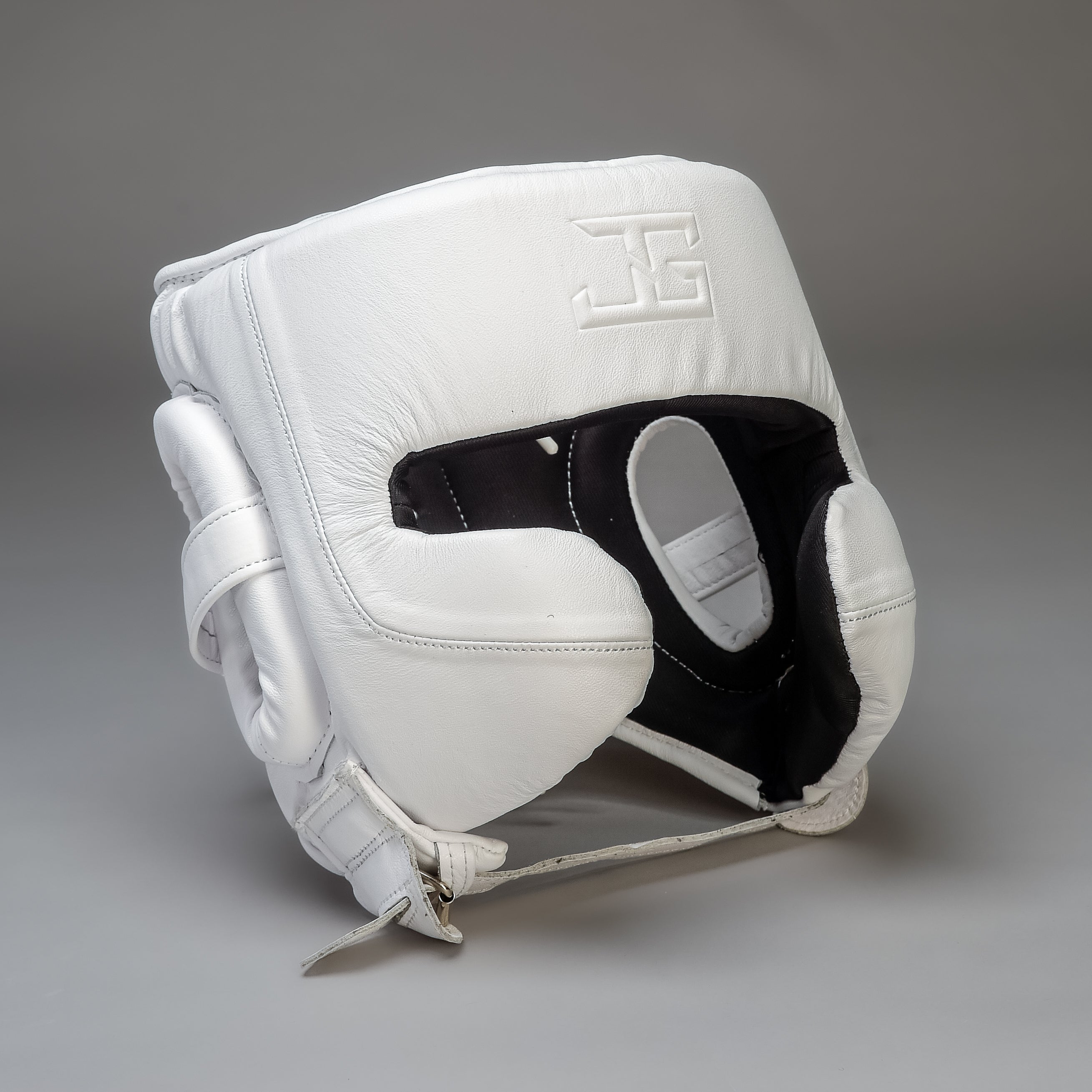 Joyagear Elite Performance Kopfschutz 2.0 Leder Weiß