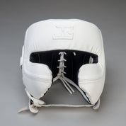 Joyagear Elite Performance Kopfschutz 2.0 Leder Weiß