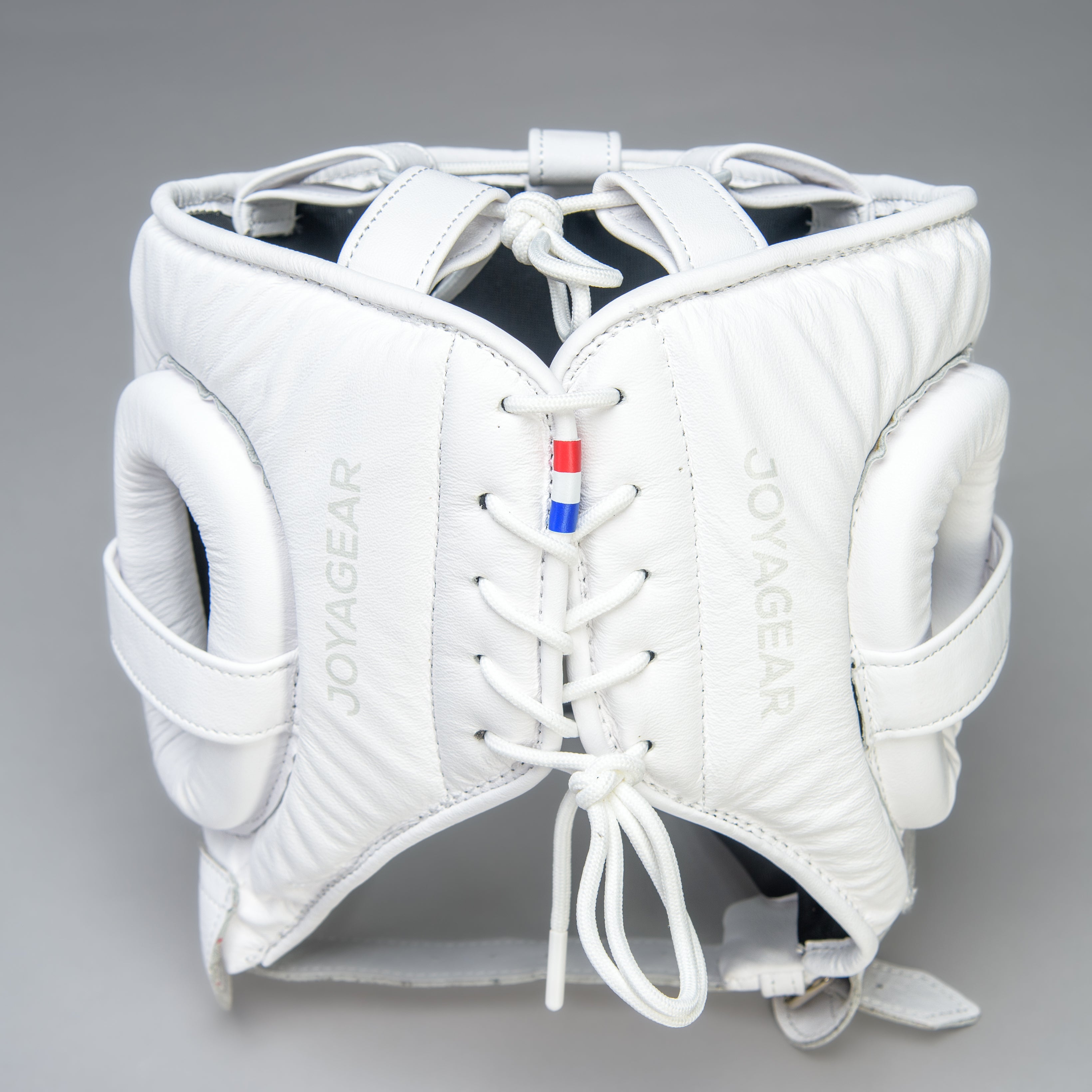 Joyagear Elite Performance Kopfschutz 2.0 Leder Weiß