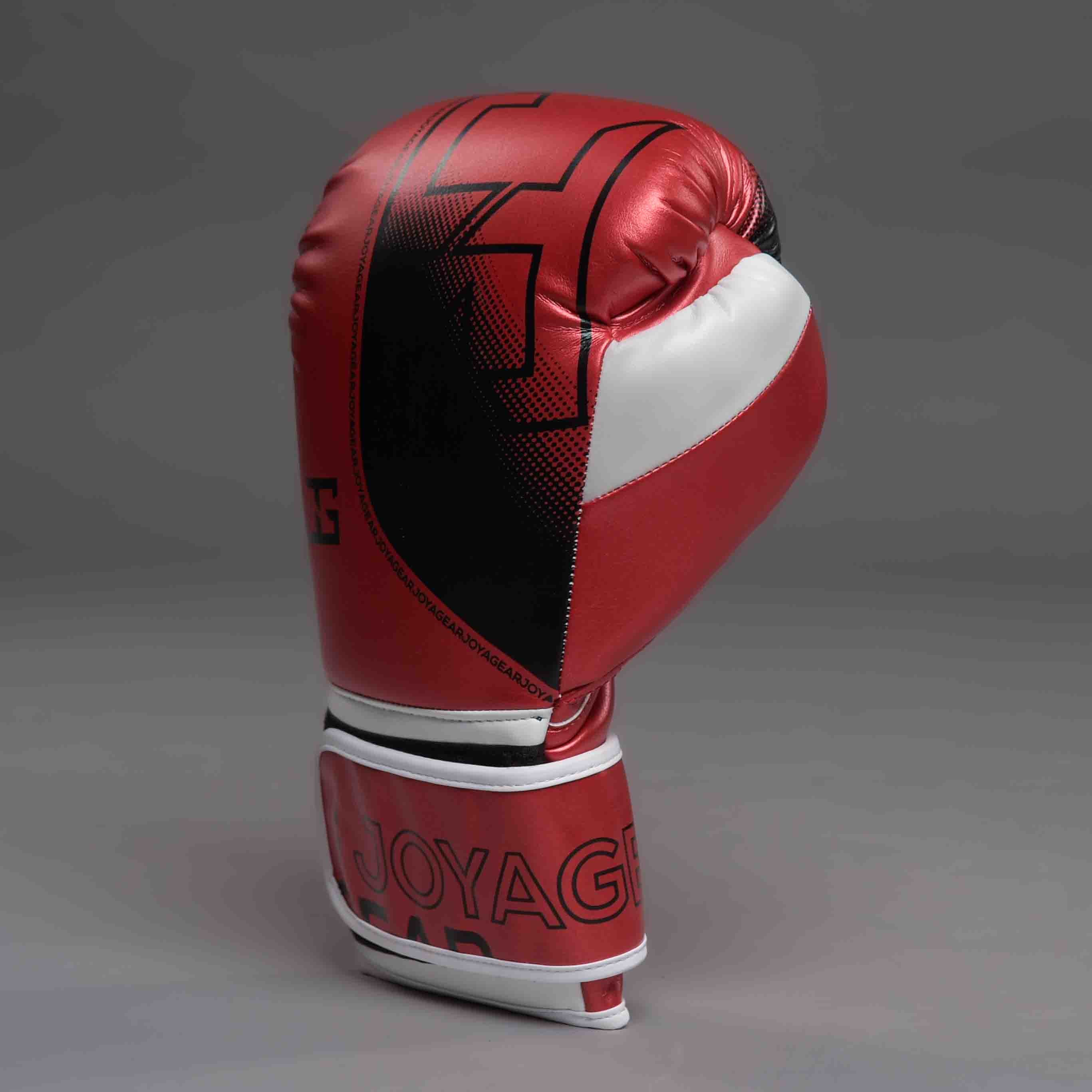 Joyagear "Evolution" Boxhandschuhe - Rot/Weiß