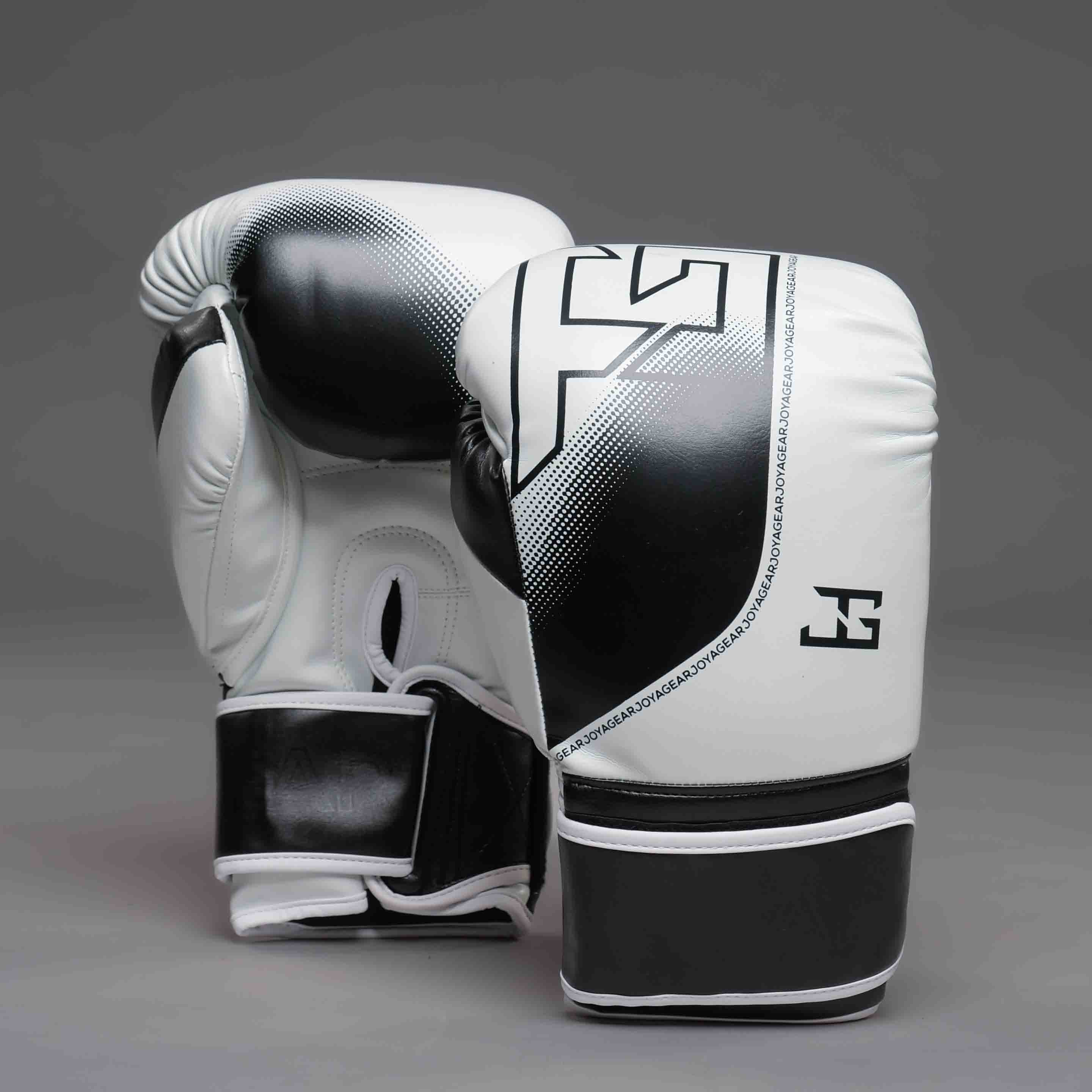 Joyagear "Evolution" Boxhandschuhe - Weiß/Schwarz