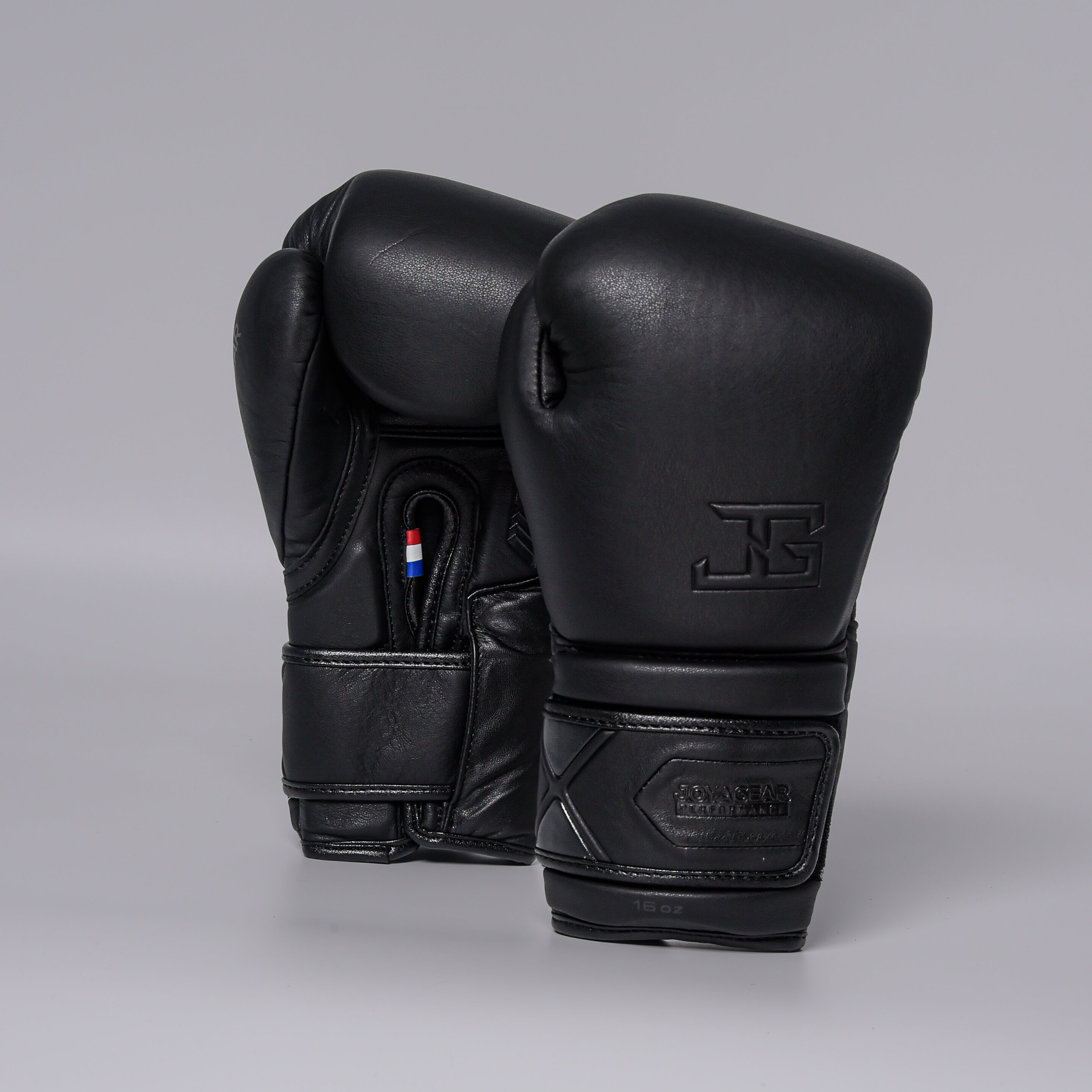 Joyagear Elite Performance Boxhandschuhe Leder Schwarz
