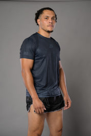 Joyagear Muay Thai Shirt Schwarz/Schwarz