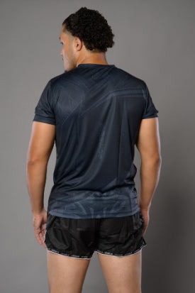 Joyagear Muay Thai Shirt Schwarz/Schwarz