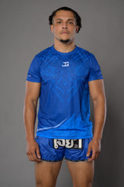 Joyagear Muay Thai Shirt Blau