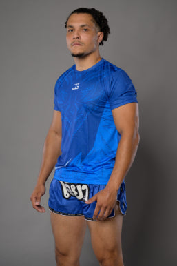 Joyagear Muay Thai Shirt Blau