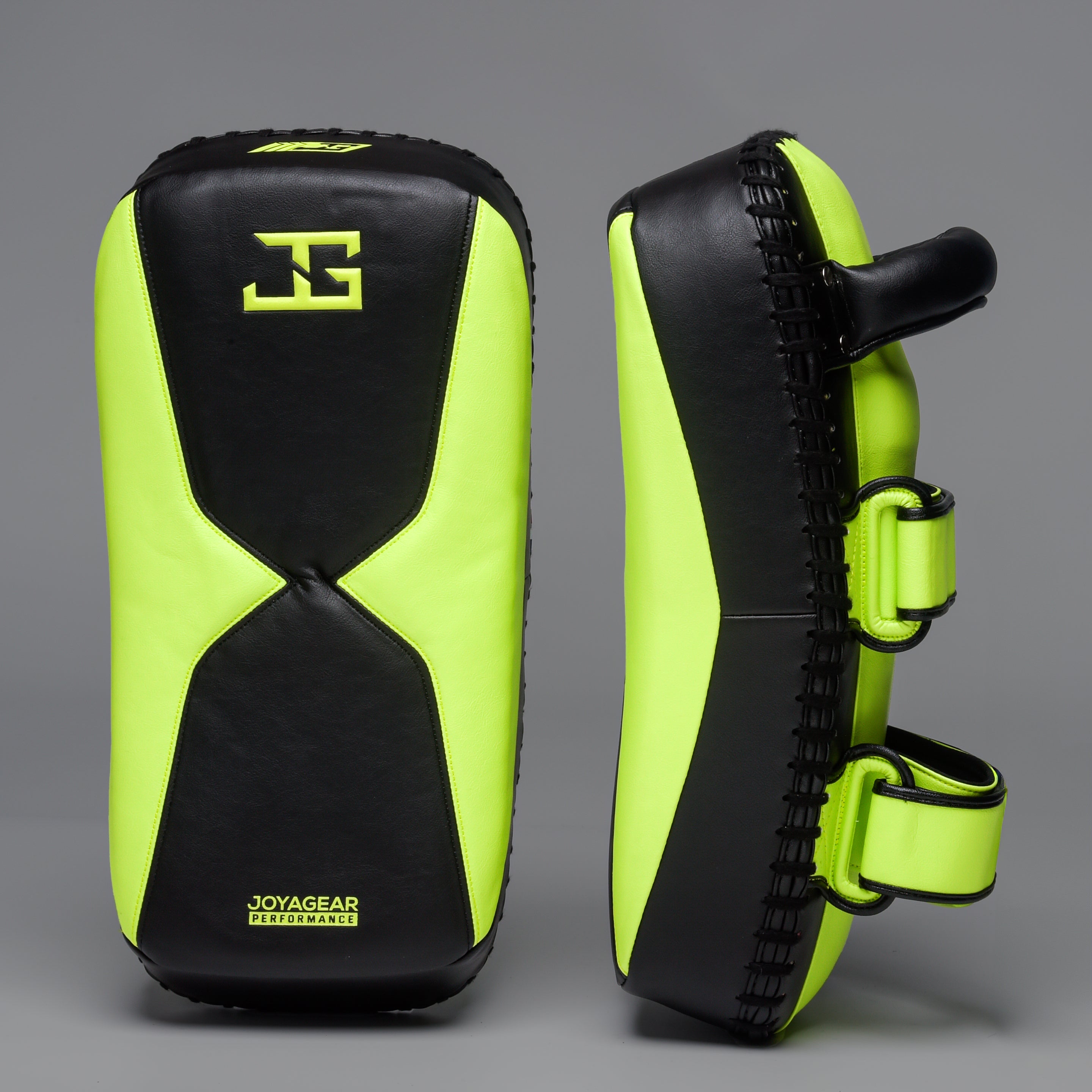 Joyagear Performance Thai Pads Schwarz/Limettengrün