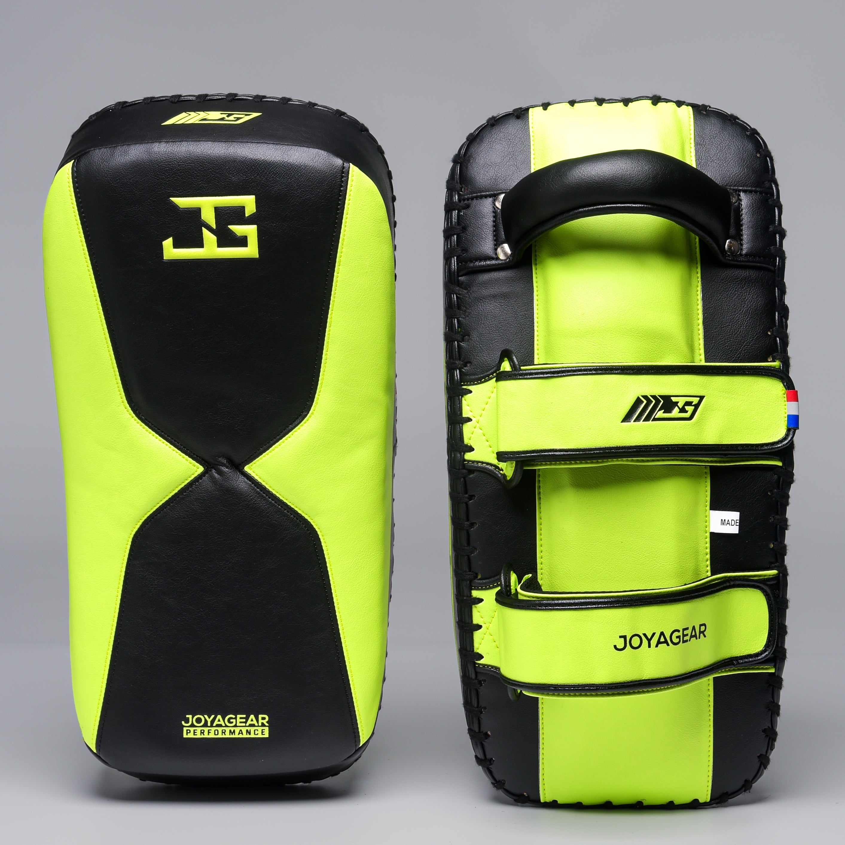 Joyagear Performance Thai Pads Schwarz/Limettengrün