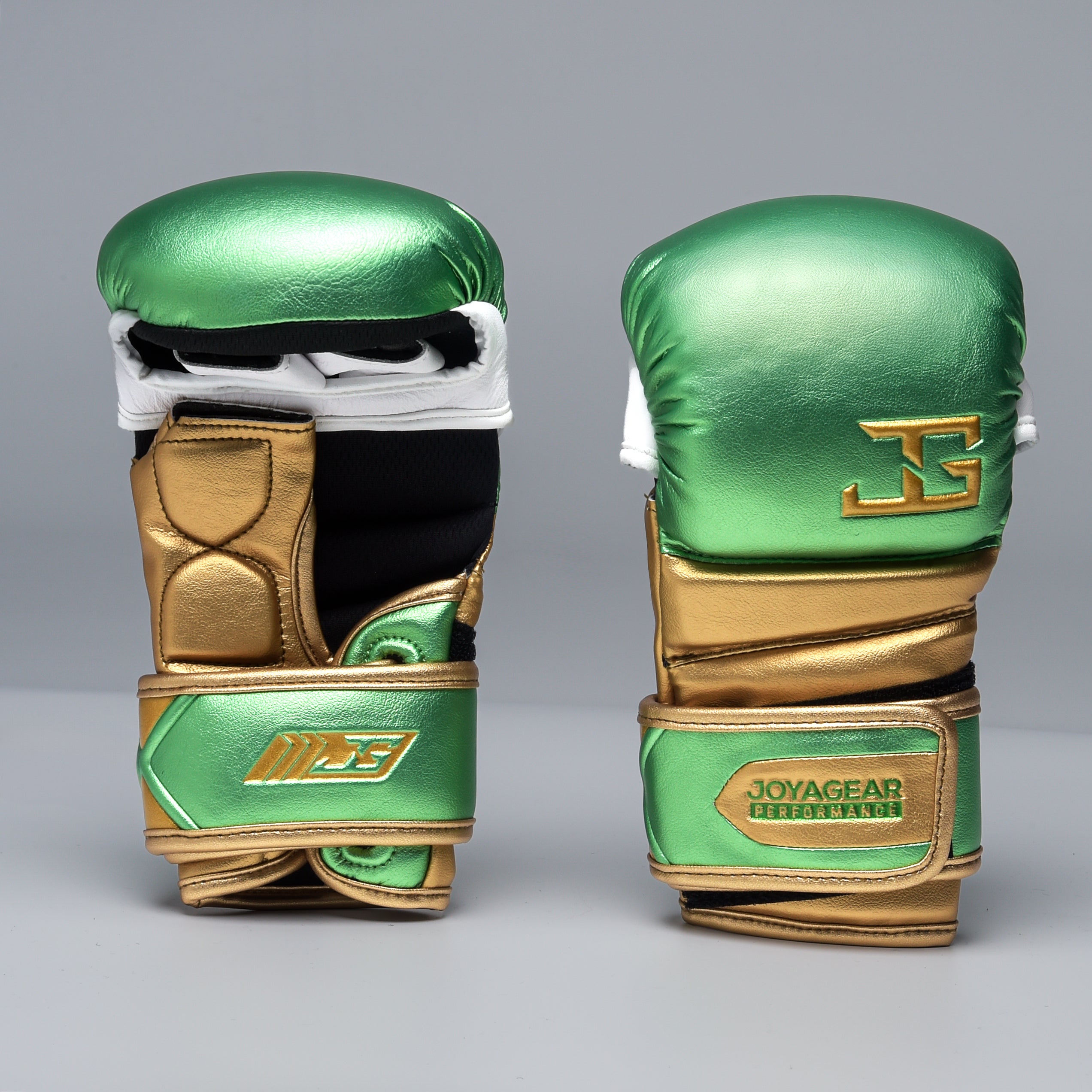 Joyagear Performance MMA Handschuhe Grün/Gold